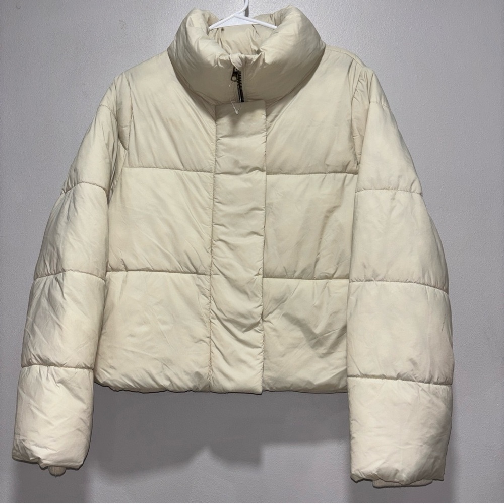 Cleo + Wolf Plaid Lined Puffer Coat / Jacket - CLHO23O44 Women’s Size L